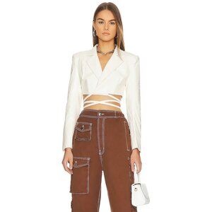 h:ours Alvina Cropped Blazer